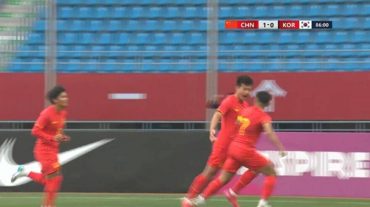 U22國(guó)足1-0韓國(guó)全場(chǎng)數(shù)據(jù)：控球率49%落后韓國(guó)，10射7正領(lǐng)先對(duì)手