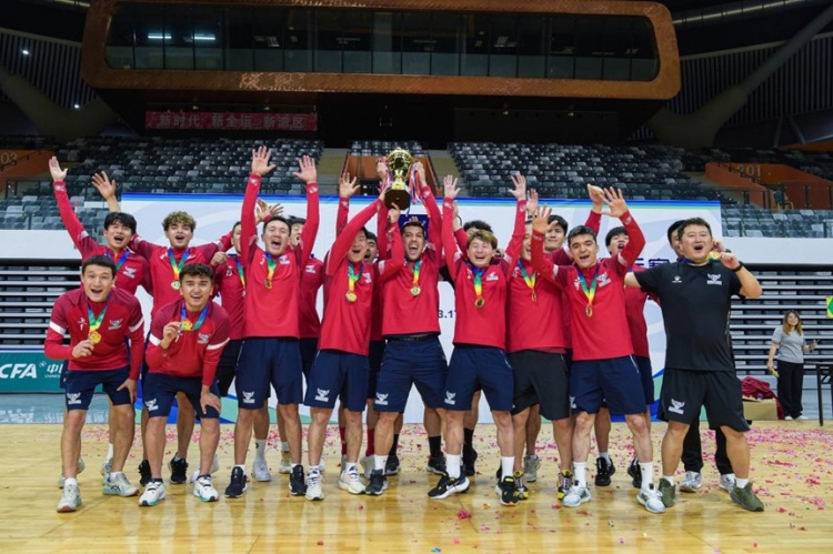 寧夏平羅恒利2-1杭州臨平吳越錢唐，首奪全國五人制錦標賽冠軍