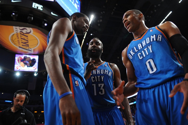 雷霆三少得分全部進入歷史前20！他們是NBA歷史最大的如果嗎？